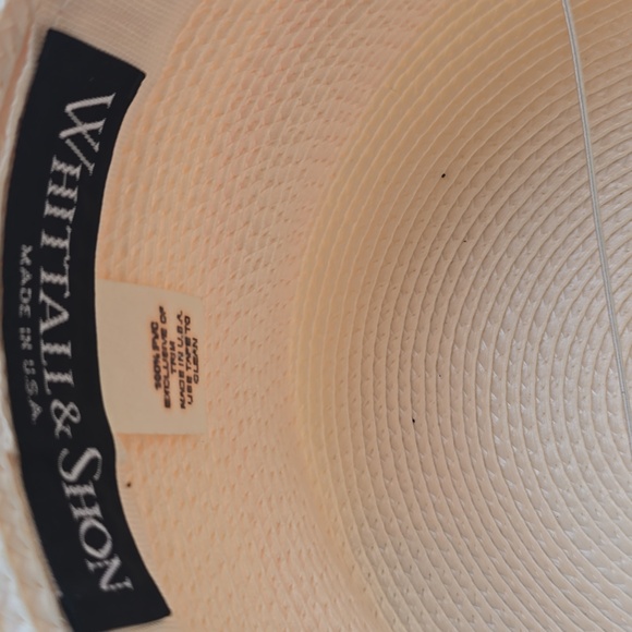 Whittall & Shon Elegant Cream Bow Hat - Picture 4 of 6